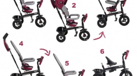 Swift – trójkołowy rowerek, który rośnie razem z dzieckiem LIFESTYLE, Dziecko - Nowość w ofercie polskiej marki KinderKraft – wielofunkcyjny rowerek trójkołowy (6w1) z obrotowym siedziskiem. Niezwykle praktyczny produkt, który rośnie razem z dzieckiem.