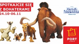 Bohaterowie Epoki Lodowcowej w Porcie Łódź LIFESTYLE, Dziecko - W Porcie Łódź pojawią się uwielbiani przez wszystkich bohaterowie filmu „Epoka Lodowcowa”.