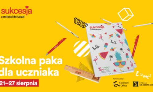 Szkolna paka dla uczniaka, czyli Sukcesja rozdaje wyprawki