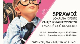 Targi zajęć pozalekcyjnych w Aura Centrum LIFESTYLE, Dziecko - Sprawdź, co ciekawego robić po szkole!