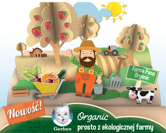 Ruszyła kampania Gerber Organic – Pan Organic w roli głównej