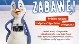 Na lodowiskach w całej Polsce trwa pyszna zabawa LIFESTYLE, Dziecko - Marka Kinder Pingui nadal rozdaje łyżwy w całej Polsce. W ramach konkursu „Zrób rodzinne selfie z Kinder Pingui na lodowisku”, co tydzień do wygrania jest 10 par łyżew w dziecięcych rozmiarach. Zdjęcia można przesyłać przez stronę www.kinder.pl/lodowiska do 11 marca 2018 roku.