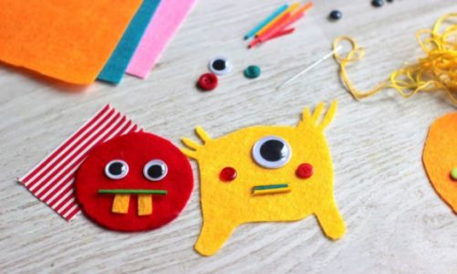 Warsztaty " Szyjemy breloki z filcu", empik Posnania, 30.06