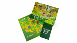 SCRABBLE PRACTICE&PLAY angielski przez zabawę LIFESTYLE, Dziecko - Wersja kultowych Scrabble dla młodszych graczy.