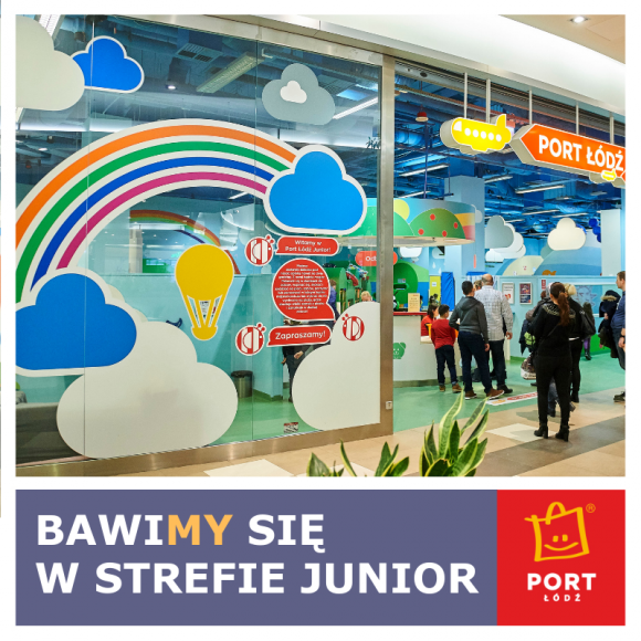 „Junior” w urodzinowym klimacie LIFESTYLE, Dziecko - Port Łódź świętuje swoje 9. Urodziny, w związku z tym do wspólnej zabawy zaprasza także swoich najmłodszych gości. Na urodziny Centrum zaprasza maluchy od 18 marca, do soboty 23 marca włącznie. Wszystkie atrakcje dostępne w sali zabaw są bezpłatne.