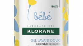 Klorane Bebe Calendula żel myjący ciało i włosy dla dzieci od urodzenia LIFESTYLE, Dziecko - Od 1 dnia życia, dla noworodków i niemowląt. Do włosów i ciała, do skóry normalnej.