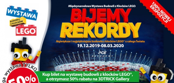 Największa budowla Notre Dame z LEGO powstanie na PGE Narodowym w Warszawie