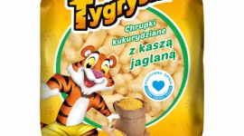 Tygryski z… kaszą jaglaną chrupią bardziej! LIFESTYLE, Dziecko - Niezawodne Tygryski mają dla maluchów i ich opiekunów coś absolutnie wyjątkowego! Ukochane chrupki i pałeczki kukurydziane z… kaszą jaglaną! To chrupiący smakołyk z dodatkiem wartościowej i zdrowej kaszy jaglanej – idealny zwłaszcza teraz, w jesienno-zimowym sezonie.