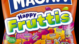 HAPPY FRUTTIS – kolorowa zabawa dla łasuchów w każdym wieku! LIFESTYLE, Dziecko - MAOAM Happy Fruttis to mix owocowych inspiracji.