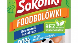 Pyszny smak i dobry skład - na okrągło! LIFESTYLE, Dziecko - Z myślą o małych fanach pysznego jedzenia, firma Sokołów poszerzyła linię Sokoliki o nowy produkt. Foodbolówki Sokoliki to mini paróweczki w kształcie kuleczki, symbolizującej piłkę. Nie tylko świetnie smakują, ale wyróżnia je też wysoka mięsność oraz dobry, krótki skład.